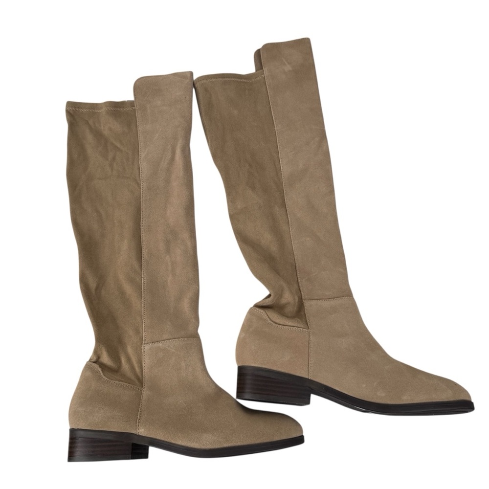 Lucky Brand Calypso Suede Over The Knee Boots in‎ Dune Size 8